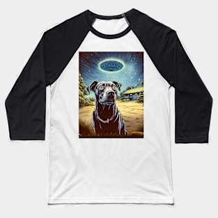 UFOs 2: My Dog Thinks UFOs Are Real Baseball T-Shirt